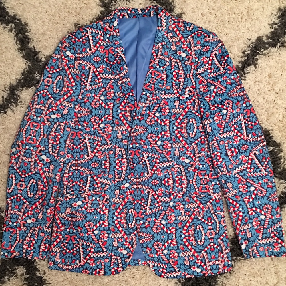 MENS SUSLO COUTURE CHRISTMAS JACKET! Size L-42